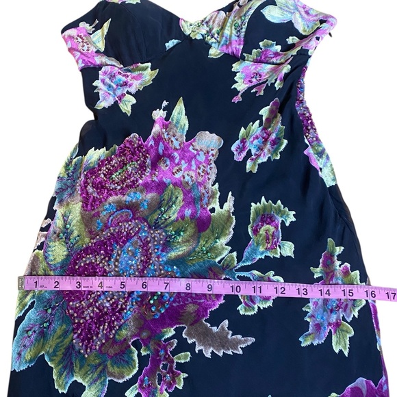 Sue Wong Nocturne Silk Chiffon 90’s Fairy Cocktail Party Dress Women’s Size S - Picture 10 of 16